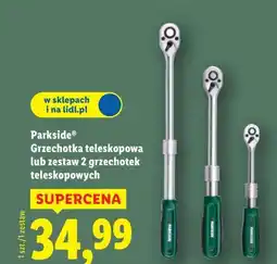 Lidl Parkside Grzechotka teleskopowa lub zestaw 2 grzechotek teleskopowych oferta