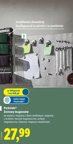 Lidl Parkside Zestawy magnesów oferta
