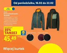 Lidl Crivit Kurtka softshell damska lub męska oferta