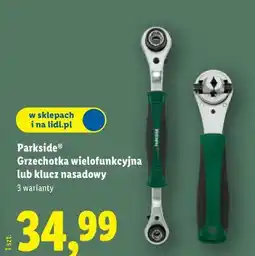 Lidl Parkside Grzechotka wielofunkcyjna lub klucz nasadowy oferta