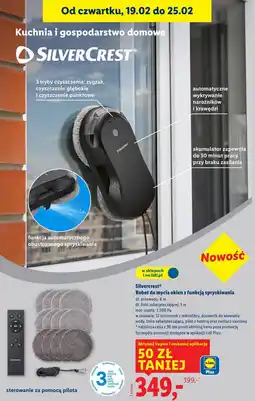 Lidl Silvercrest Robot do mycia okien z funkcją spryskiwania oferta