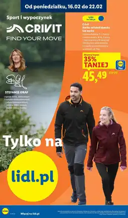 Lidl Crivit Kurtka softshell damska lub męska oferta