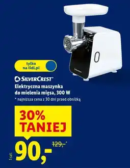 Lidl SilverCrest Elektryczna maszynka do mielenia mięsa, 300 W oferta