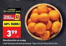 Biedronka Mandarynki oferta