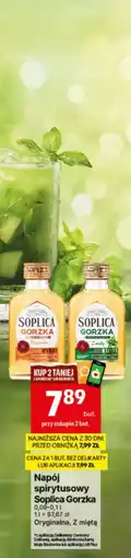 Delikatesy Centrum Napój spirytusowy Soplica Gorzka, Oryginalna, Z miętą oferta