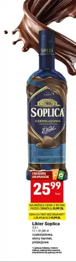 Delikatesy Centrum Likier Soplica Czekoladowa, Słony Karmel, Pistacjowa oferta