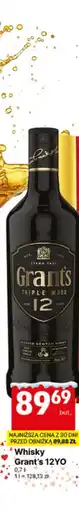 Delikatesy Centrum Whisky Grant's 12YO oferta