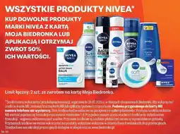 Biedronka Pomadka do ust original Nivea 24H Melt-In Moisture oferta