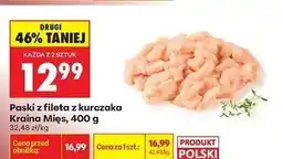 Biedronka Paski z fileta kurczaka Kraina Mięs oferta