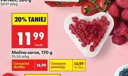 Biedronka Maliny serce oferta