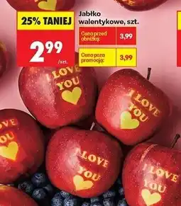 Biedronka Jabłko walentynkowe oferta