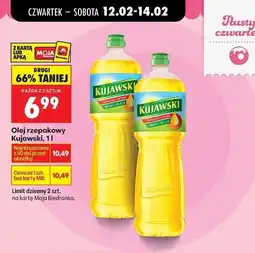 Biedronka Olej rzepakowy Kujawski oferta