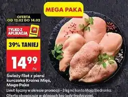 Biedronka Filet z piersi kurczaka Kraina Mięs oferta