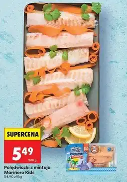 Biedronka Polędwiczki z mintaja Marinero Kids oferta