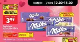 Biedronka Czekolada Milka Alpenmilch oferta