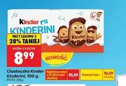 Biedronka Ciastka Kinder Kinderini oferta
