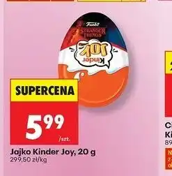 Biedronka Jajko z niespodzianką stranger things Kinder Joy oferta
