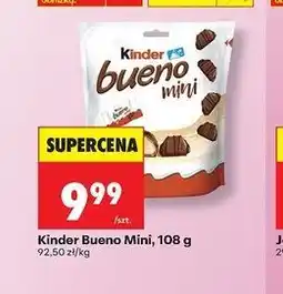 Biedronka Baton Kinder Bueno Mini oferta