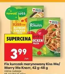 Biedronka Chicken pasta marry me Knorr Fix oferta