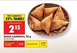 Biedronka Rożek z jabłkiem oferta