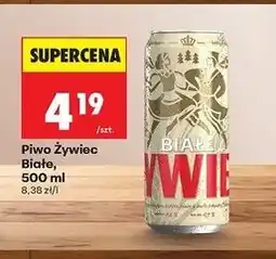 Biedronka Piwo Żywiec Białe oferta