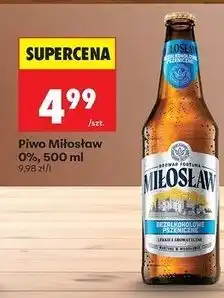 Biedronka Piwo Miłosław Bezalkoholowe Pszeniczne oferta