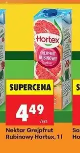 Biedronka Nektar grejpfrut rubinowy Hortex oferta