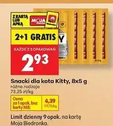 Biedronka Snacki dla kota Kitty oferta
