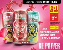 Biedronka Napój energetyczny cheesecake Be Power oferta