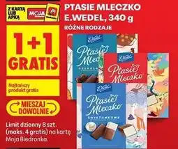 Biedronka Czekoladki czekoladowe E. Wedel Ptasie Mleczko oferta