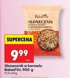 Biedronka Słonecznik w karmelu Bakad'or oferta