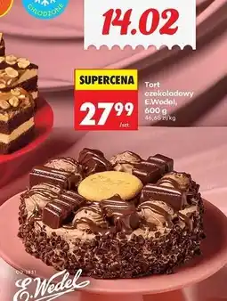 Biedronka Tort czekoladowy E. Wedel oferta