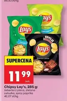 Biedronka Chipsy żeberka z pieca Lay's oferta