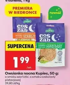 Biedronka Owsianka o smaku czekolady pistacjowej Kupiec Coś Na Ząb oferta