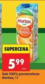 Biedronka Sok pomarańczowy Hortex oferta