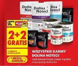 Biedronka Karma bogata w królika z żurawiną Dolina Noteci Premium oferta