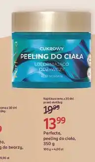 Rossmann Cukrowy peeling do ciała ujędrniająco odżywczy Perfecta oferta