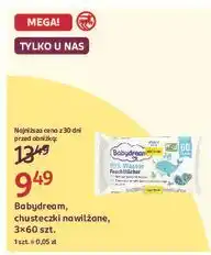 Rossmann Chusteczki nawilżane classic Babydream oferta