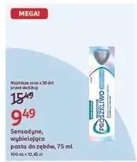Rossmann Pasta do zębów Sensodyne Pro Szkliwo Delikatne Wybielanie oferta