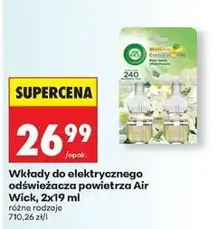 Biedronka Wkład białe kwiaty Air Wick Electric Essential Oils oferta