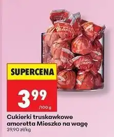 Biedronka Praliny truskawkowe Mieszko Amoretta oferta