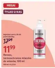 Rossmann Mleczko termoochronne do włosów Revoss oferta