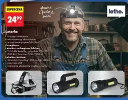 Biedronka Latarka czołowa led Lethe oferta