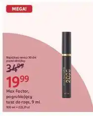 Rossmann Tusz do rzęs look black Max Factor 2000 Calorie Dramatic Look oferta