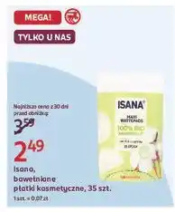 Rossmann Płatki kosmetyczne Isana oferta