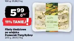Netto Filety śledziowe po wiejsku Pomorski Targ Rybny oferta