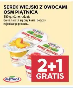 Stokrotka Serek Wiejski z Owocami 0.5% Piątnica oferta