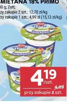 Stokrotka Śmietana 18% Primo oferta
