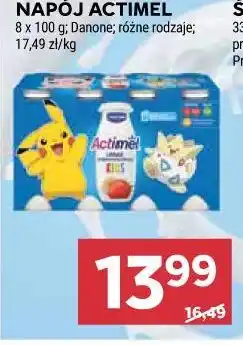 Stokrotka Napój Actimel, 8x100g Danone oferta