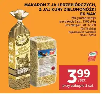 Stokrotka Makaron z jaj przepiórczych, z jaj kury zielononóżki Ek Mak oferta